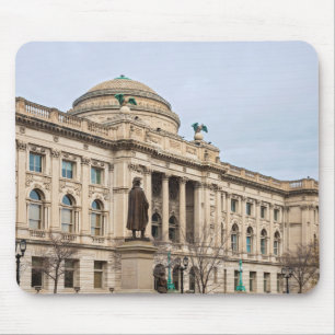renaissance style public library in milwaukee mouse pad