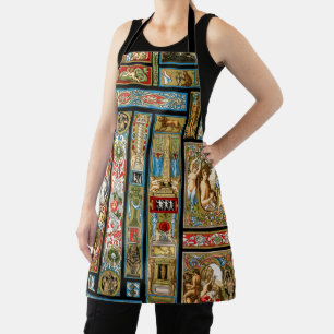 Renaissance Themes Textiles and Fabrics Apron