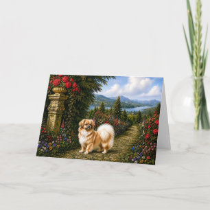 Renaissance Tibetan Spaniel Card