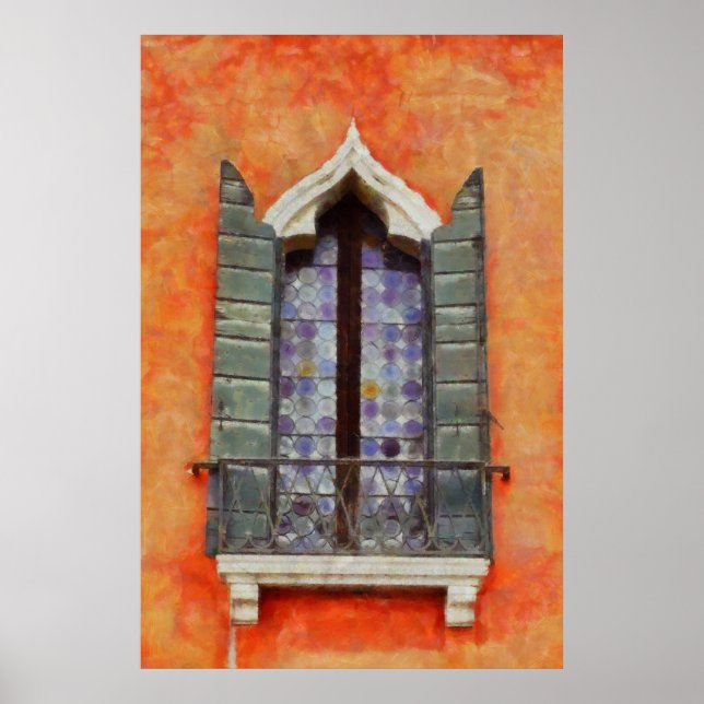 Renaissance Window Poster (Front)