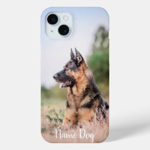 Rename your German Shepherd Dog dog on the phone c iPhone 15 Mini Case