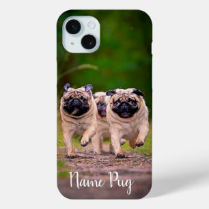 Rename your Pug Dog dog on the phone case