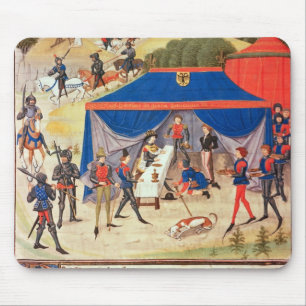 Renaud de Montauban and Charlemagne Mouse Pad
