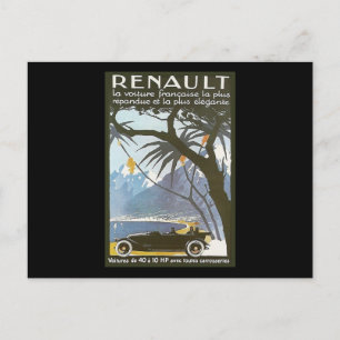Renault Postcard