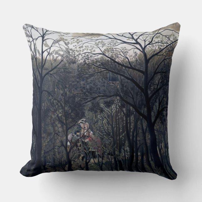 Rendezvous in the Forest 1889 Cushion (Front)