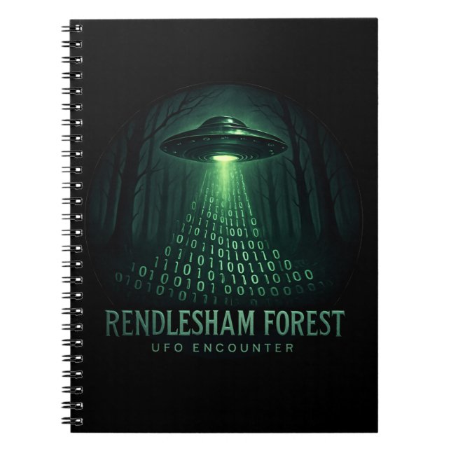 Rendlesham Forest UFO Notebook (Front)