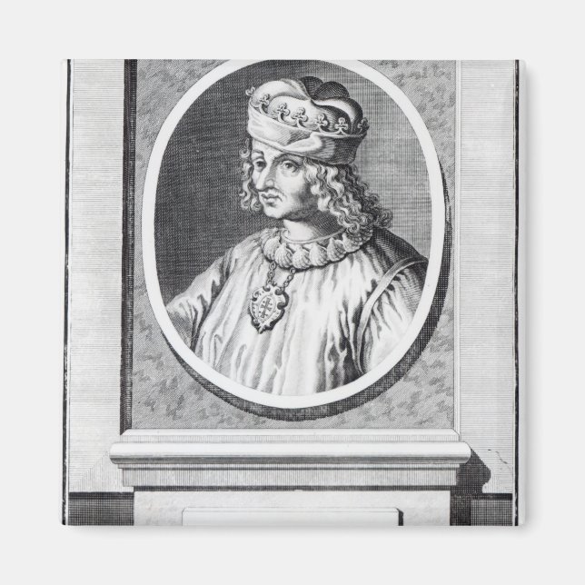 Rene d' Anjou, King of Naples Magnet (Front)