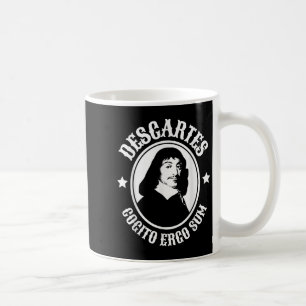 Rene Descartes Cogito Ergo Sum Quote Coffee Mug