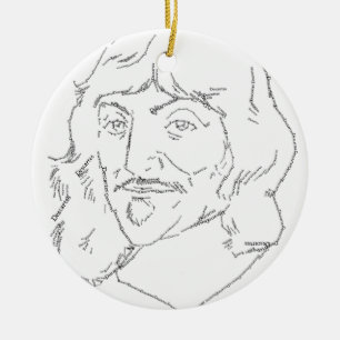 Rene Descartes Ornament
