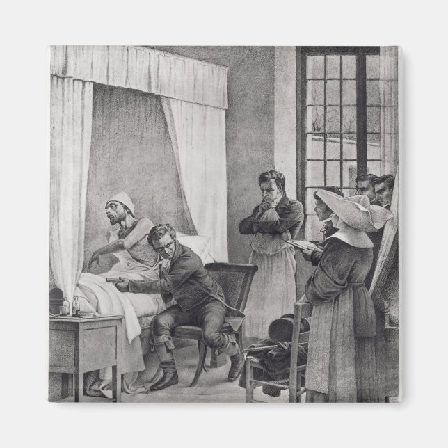 Rene Theophile Hyacinthe Laennec Magnet (Front)