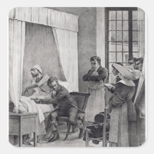 Rene Theophile Hyacinthe Laennec Square Sticker