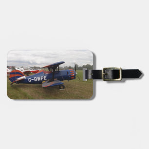Renegade Biplane Luggage Tag