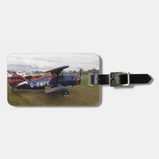 Renegade Biplane Luggage Tag