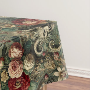 🩸 Renegade Harvest – Gothic Large Pattern Tablecloth