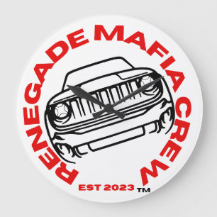 Renegade Mafia Crew Clock
