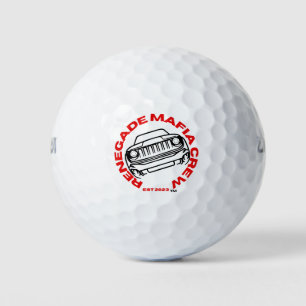 Renegade Mafia Crew Golf Ball