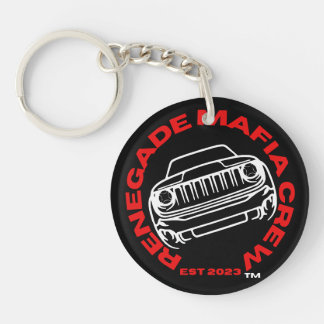 Renegade Mafia Crew Logo Keychain