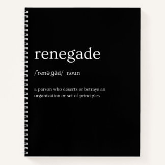 Renegade Trauma Journal 