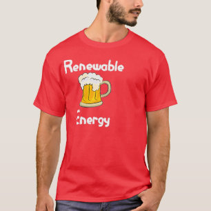 Renewable energy beer bottle T-Shirt