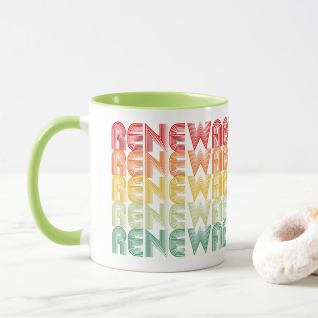 Renewable Energy Mug (With Donut)