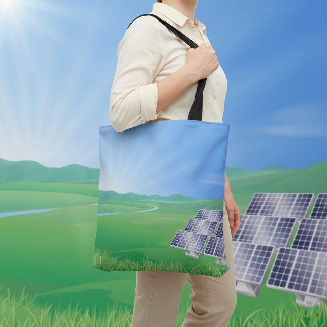 Renewable Energy Solar Tote Bag (Creator Uploaded)