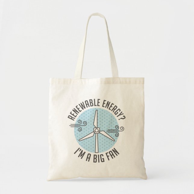 Renewable Energy Tote Bag (Front)