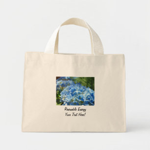 Renewable Energy tote bag Gifts Blue Hydrangeas