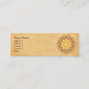Renewal Mandala Profile Business Card