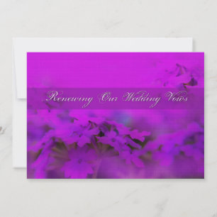 Renewing Our Wedding Vows - Invitation