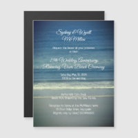 Renewing Vows Beach Ceremony Ocean Background