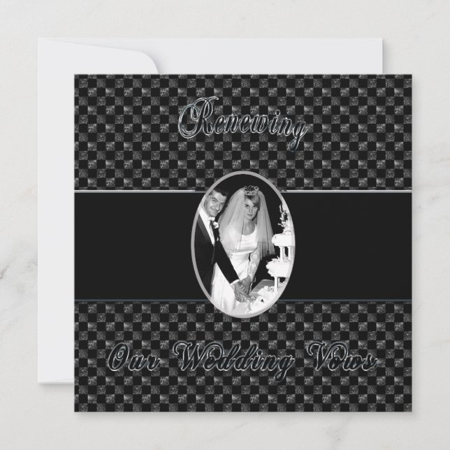 RENEWING WEDDING VOWS INVITATION (Front)