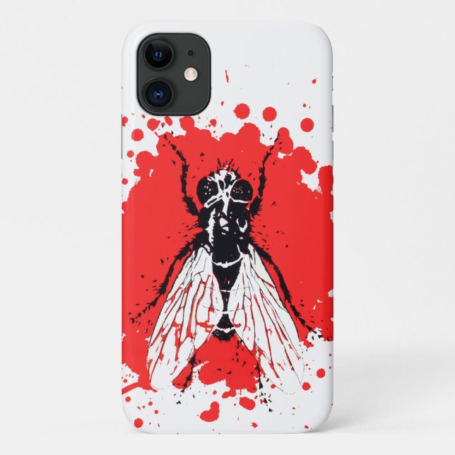 Renfield fly design iPhone case (Back)