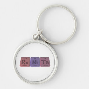 Renita as Rhenium Nickel Tantalum Key Ring