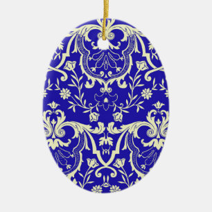 Rennaisance Damask #1 @ Sonolotre Ceramic Tree Decoration