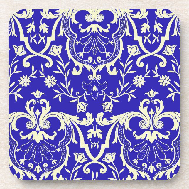 Rennaisance Damask #1 @ Sonolotre Coaster (Front)