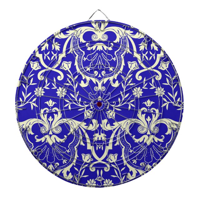 Rennaisance Damask #1 @ Sonolotre Dartboard (Front)