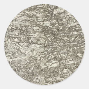 Rennes Classic Round Sticker