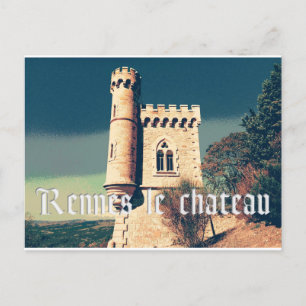 Rennes le Chateau Postcard