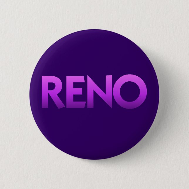 RENO 6 CM ROUND BADGE (Front)