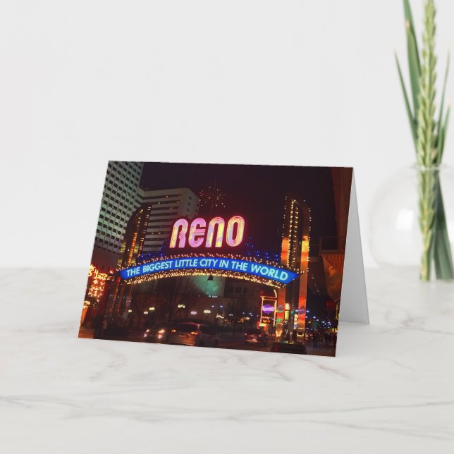 Reno Arch Sign #1 Card (Front)
