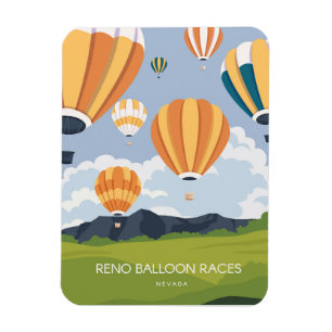 Reno balloon race Nevada Magnet