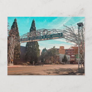 Reno Biggest Little City in the World Arch Sign Postcard