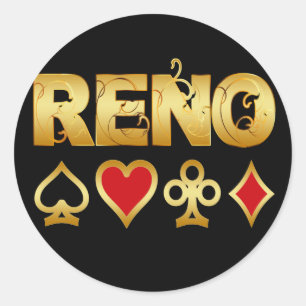 RENO CLASSIC ROUND STICKER