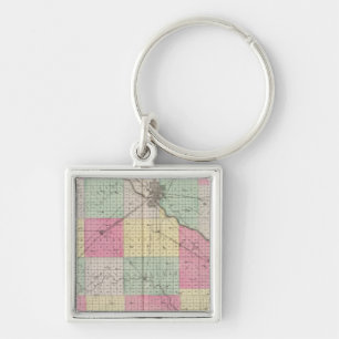 Reno Coand Plevna, Kent, Elmer, Kansas Key Ring