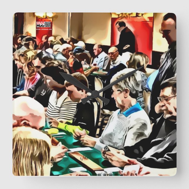 RENO CRIBBAGE CLOCK (Front)