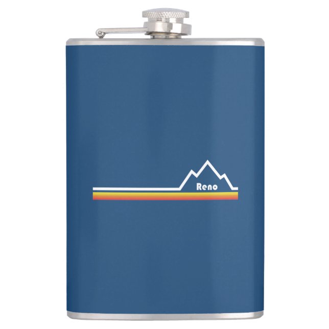 Reno Nevada Hip Flask (Front)