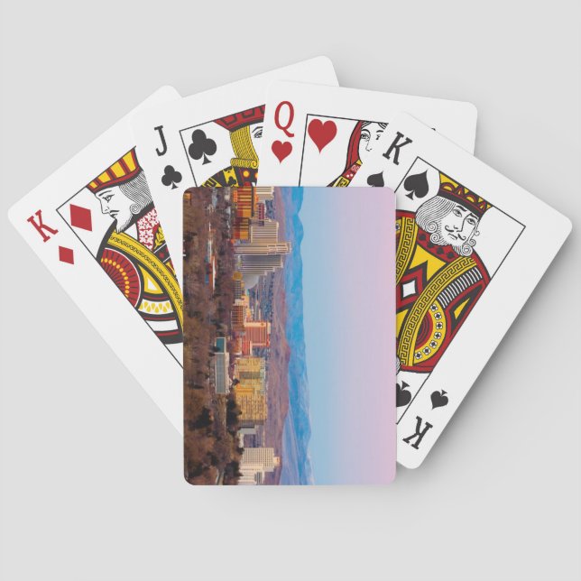 Reno, Nevada Skyline Playing Cards (Back)