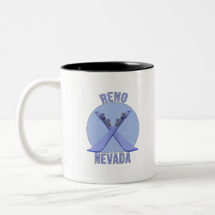 Reno, Nevada Two-Tone Coffee Mug