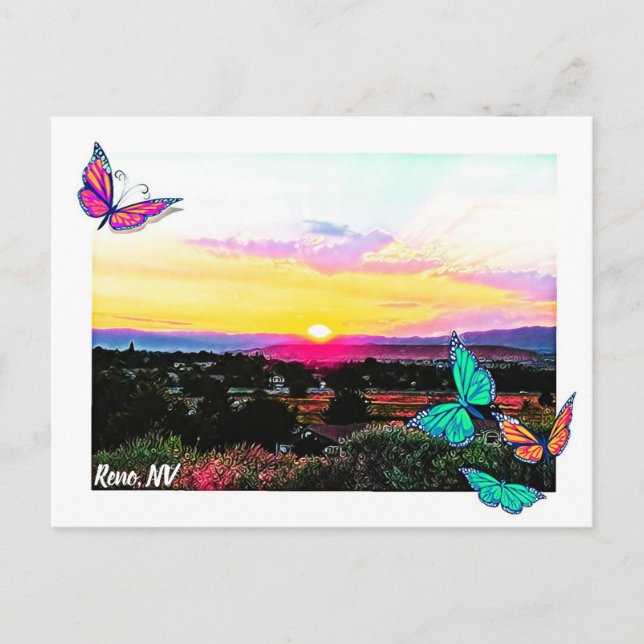 Reno NV Postcard (Front)
