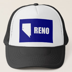 Reno, Nv, United States flag Trucker Hat